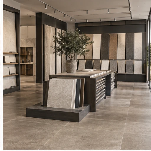 Showroom tiles